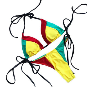 Patchwork Bikini